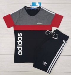 ADIDAS Turkey Mens Set (GRAY - BLACK) (S - M - L - XL)