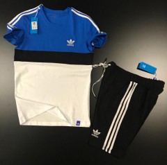 ADIDAS Turkey Mens Set (BLUE - BLACK) (S - M - L - XL) 