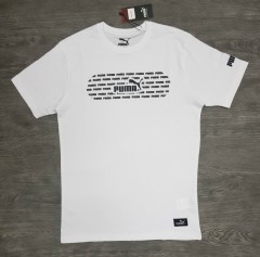 PUMA  Mens T-Shirt (WHITE) (S - M - L - XL ) 