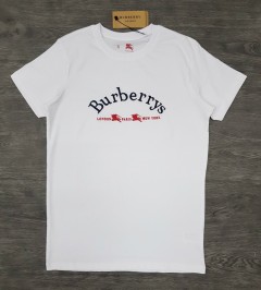 BURBERRY Mens T-Shirt (WHITE) (S - M - L - XL )