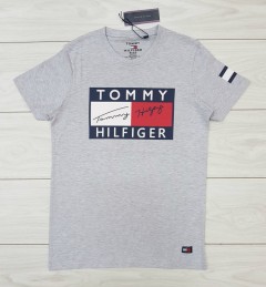 TOMMY - HILFIGER  Mens T-Shirt (GRAY)  (S - M - L - XL ) 
