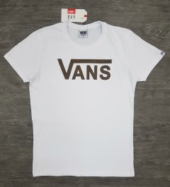 VANS  Mens T-Shirt (WHITE) (S - M - L - XL )