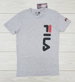 FILA  Mens T-Shirt (GRAY) (S - M - L - XL )