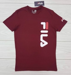 FILA  Mens T-Shirt (MAROON) (S - M - L - XL )