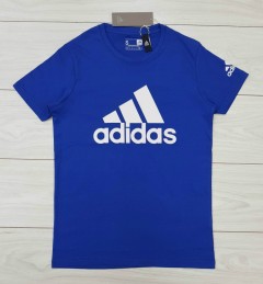 ADIDAS Mens T-Shirt (BLUE) (S - M - L - XL ) 