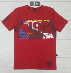 ADIDAS  Mens T-Shirt (RED) (S - M - L - XL )