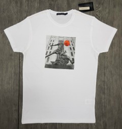 HENRY BAROWSOMAN Mens T-Shirt (WHITE) (S - M - L - XL )