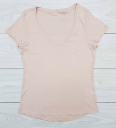 LINDEX Ladies T-Shirt (LIGHT PINK) (S) 