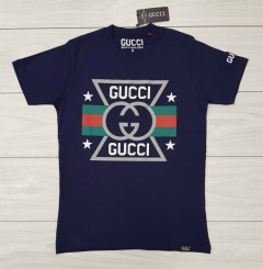 GUCCI Mens T-Shirt (NAVY) (S - M - L - XL )