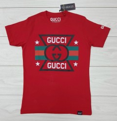 GUCCI Mens T-Shirt (RED) (S - M - L - XL ) 