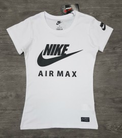 NIKE Ladies T-Shirt (WHITE) (S - M - L - XL)