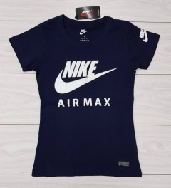 NIKE Ladies T-Shirt (NAVY) (S - M - L - XL) 