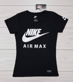 NIKE Ladies T-Shirt (BLACK) (S - M - L - XL)