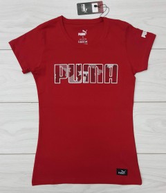 PUMA Ladies T-Shirt (RED) (S - M - L - XL)