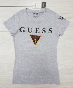 GUESS Ladies T-Shirt (GRAY) (S - M - L - XL ) 