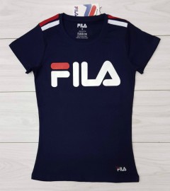 FILA Ladies T-Shirt (NAVY) (S - M - L - XL)