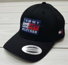 TOMMY - HILFIGER  Cap UniSex (BLACK) ( Free Size) 