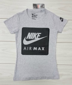 NIKE  Ladies T-Shirt (GRAY) (S - M - L - XL)