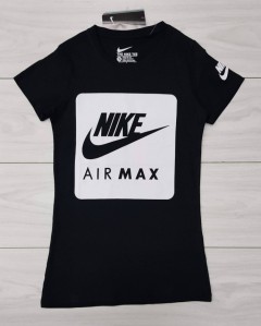 NIKE  Ladies T-Shirt (BLACK) (S - M - L - XL)