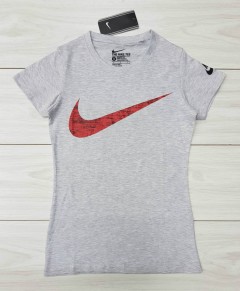 NIKE Ladies T-Shirt (GRAY) (S - M - L - XL)