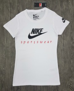 NIKE  Ladies T-Shirt (WHITE) (S - M - L - XL)