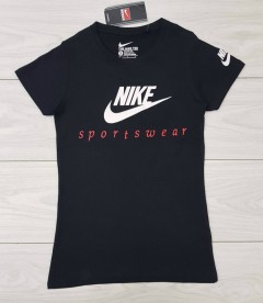 NIKE Ladies T-Shirt (BLACK) (S - M - L - XL) 