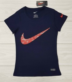 NIKE Ladies T-Shirt (NAVY) (S - M - L - XL)