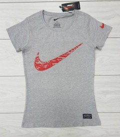 NIKE Ladies T-Shirt (GRAY) (S - M - L - XL)