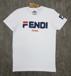 FENDI Mens T-Shirt (WHITE) (S - M - L - XL) 