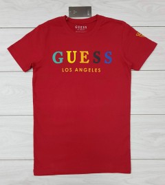 GUESS Mens T-Shirt (RED) (S - M - L - XL )