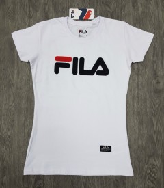 FILA Ladies T-Shirt (WHITE) (S - M - L - XL) 