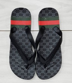 GUCCI Mens Slippers (BLACK) (MD) (40 to 44)
