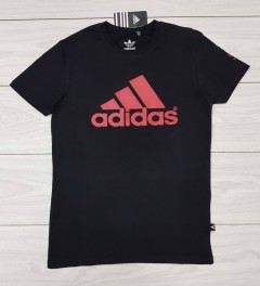 ADIDAS Mens T-Shirt (BLACK) (S - M - L - XL )