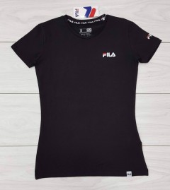 FILA Ladies T-Shirt (BLACK) (S - M - L - XL)