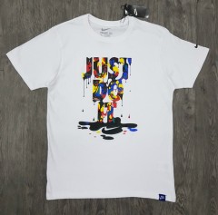 NIKE Mens T-Shirt (WHITE) (S - M - L - XL )