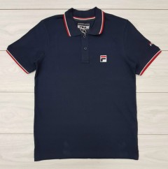 FILA Mens Polo Shirt (NAVY) (S - M - L - XL )