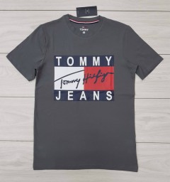 TOMMY - HILFIGER Mens T-Shirt (GRAY) (S - M - L - XL )