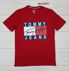 TOMMY - HILFIGER Mens T-Shirt (RED) (M - L - XL ) 