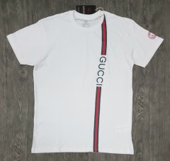 GUCCI Mens T-Shirt (WHITE) (S - M - L - XL )