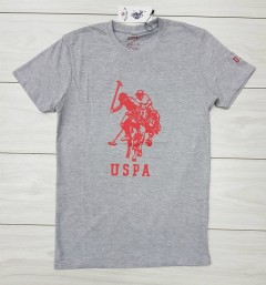 U.S.POLO ASSN Mens T-Shirt (GRAY) (S - M - L - XL )