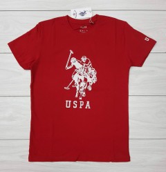U.S.POLO ASSN Mens T-Shirt (RED) (S - M - L - XL ) 