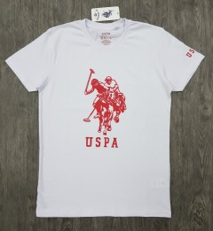 U.S.POLO ASSN Mens T-Shirt (WHITE) (S - M - L - XL ) 