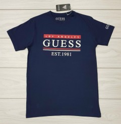 GUESS Mens T-Shirt (NAVY) (S - M - L - XL )