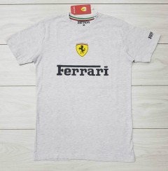 FERRARI Mens T-Shirt (GRAY) (S - M - L - XL ) 