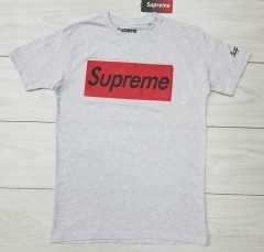 SUPREME Mens T-Shirt (GRAY) (S - M - L - XL ) 