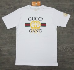 GUCCI Mens T-Shirt (WHITE) (S - M - L - XL )