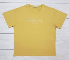 Ladies T-Shirt (YELLOW) (M)