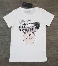 RESERVED Girls T-Shirt (WHITE) (9 to 10 Years)
