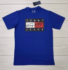 TOMMY - HILFIGER Mens T-Shirt (BLUE) (S - M - L - XL )