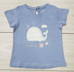 Girls T-Shirt (BLUE) (FM) (18 Months to 4 Years) 